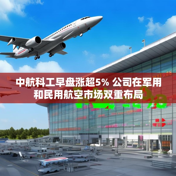 中航科工早盘涨超5% 公司在军用和民用航空市场双重布局