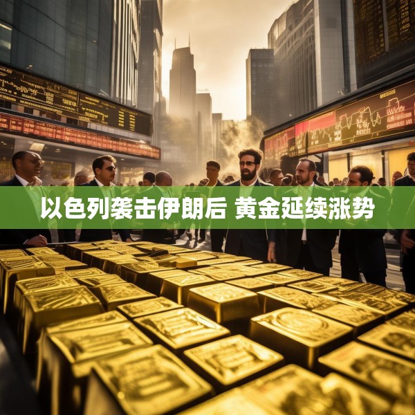 以色列袭击伊朗后 黄金延续涨势
