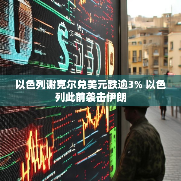 以色列谢克尔兑美元跌逾3% 以色列此前袭击伊朗