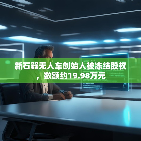 新石器无人车创始人被冻结股权，数额约19.98万元