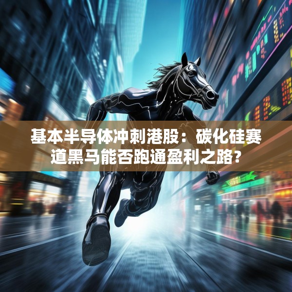 基本半导体冲刺港股：碳化硅赛道黑马能否跑通盈利之路？