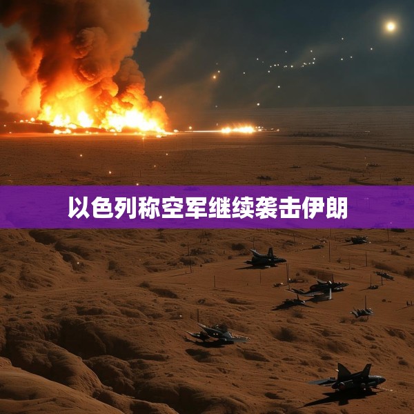 以色列称空军继续袭击伊朗