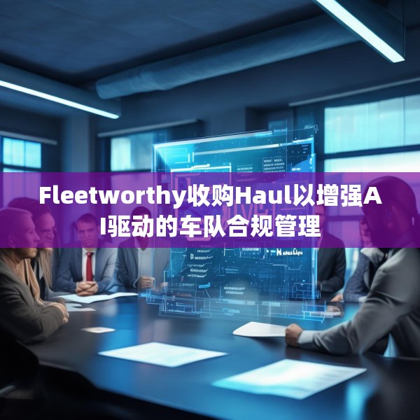 Fleetworthy收购Haul以增强AI驱动的车队合规管理