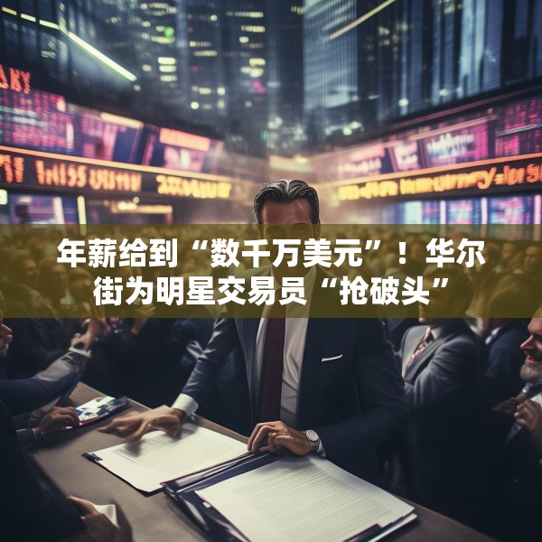 年薪给到“数千万美元”！华尔街为明星交易员“抢破头”