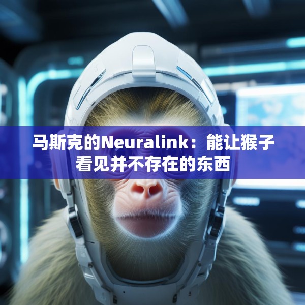 马斯克的Neuralink：能让猴子看见并不存在的东西