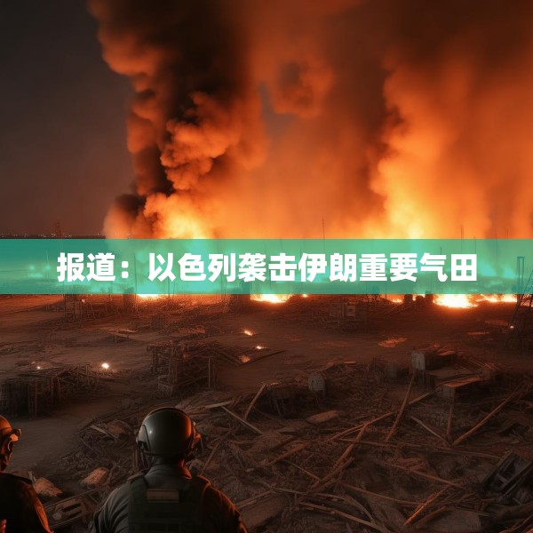 报道：以色列袭击伊朗重要气田