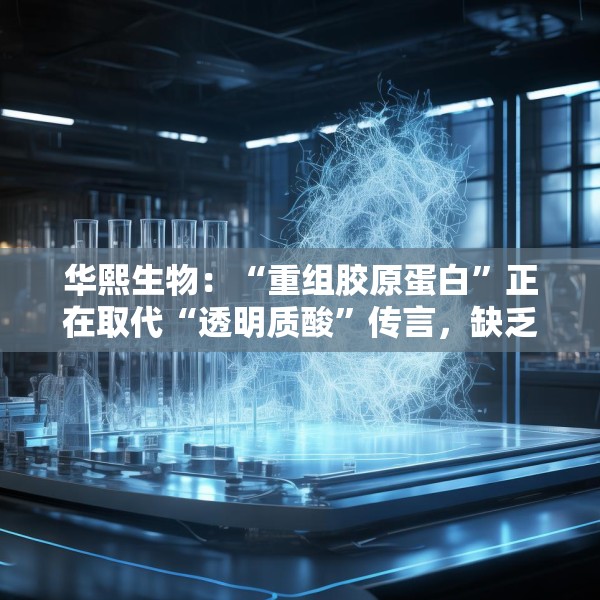 华熙生物：“重组胶原蛋白”正在取代“透明质酸”传言，缺乏真实数据支持