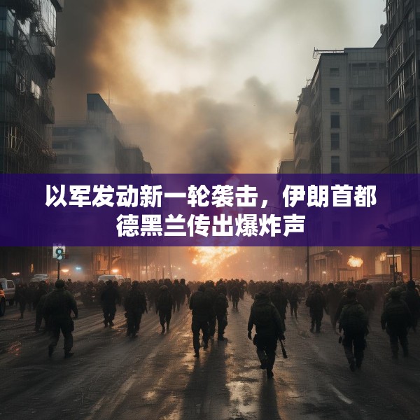 以军发动新一轮袭击，伊朗首都德黑兰传出爆炸声