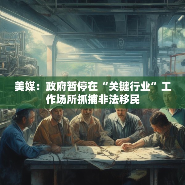 美媒：政府暂停在“关键行业”工作场所抓捕非法移民