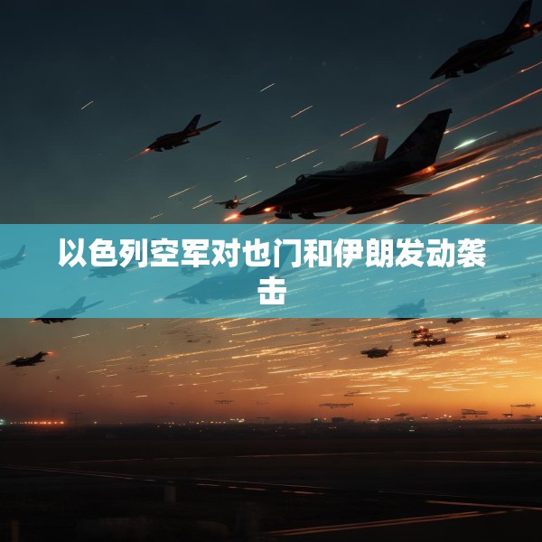 以色列空军对也门和伊朗发动袭击