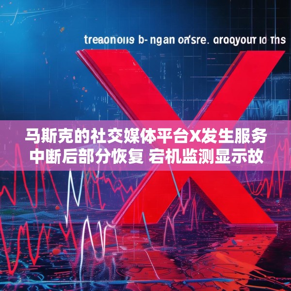 马斯克的社交媒体平台X发生服务中断后部分恢复 宕机监测显示故障峰值超万例