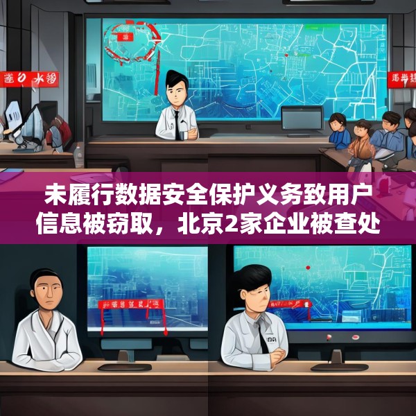 未履行数据安全保护义务致用户信息被窃取，北京2家企业被查处