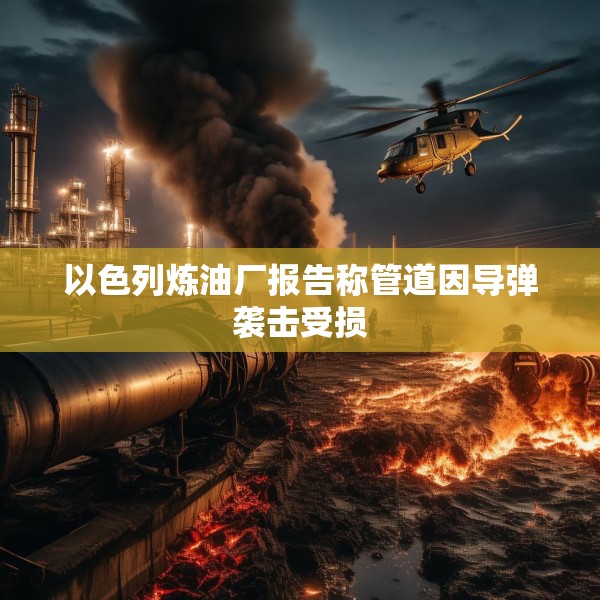 以色列炼油厂报告称管道因导弹袭击受损