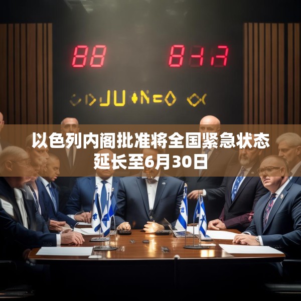 以色列内阁批准将全国紧急状态延长至6月30日