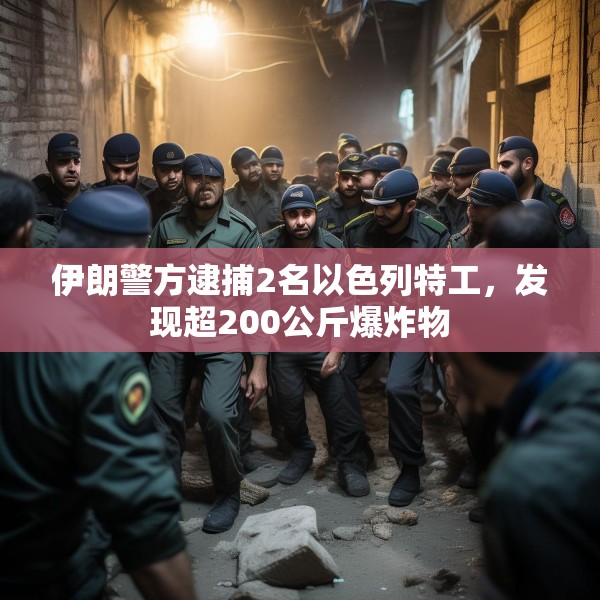 伊朗警方逮捕2名以色列特工，发现超200公斤爆炸物
